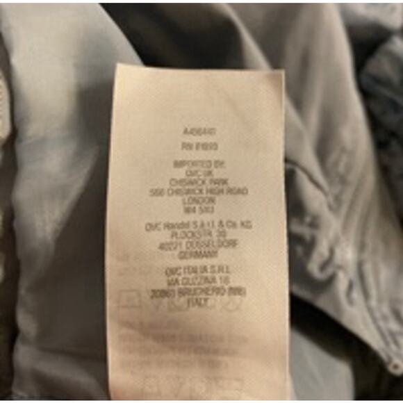 Light Blue Floral Windbreaker SG Sport 1X Plus Size - Picture 5 of 7